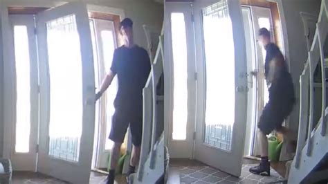 Video Man Breaks Into Home While Young Girl Hides In Bedroom Abc7