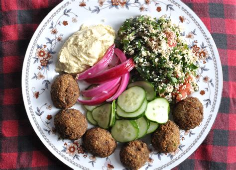 Falafel And Hummus Mezze Platter Recipe On Recipes Food