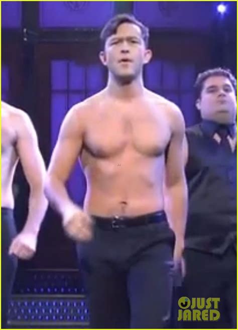 Full Sized Photo Of Joseph Gordon Levitt Shirtless Magic Mike Dance On