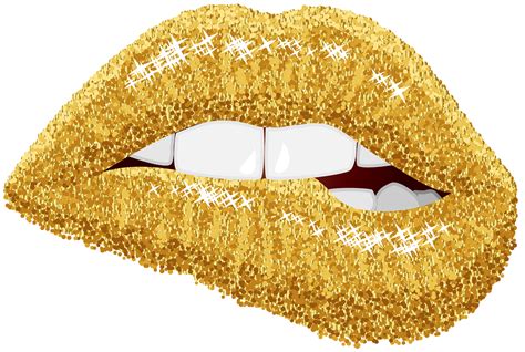 Glitter Lips Clipart Neydeen