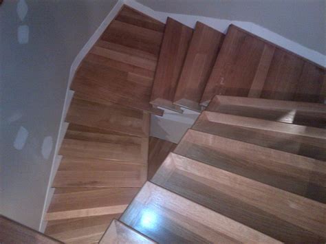 White Oak Rift Quartered Custom Triangle Stairs Installti Flickr