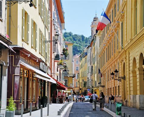 Nice Old Town France Editorial Photo Image Of Pedestrian