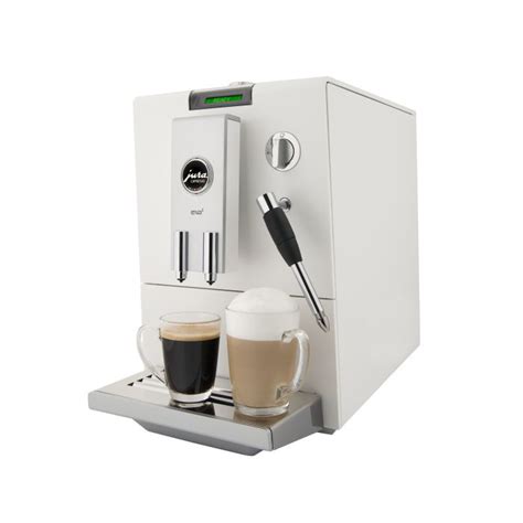 White Jura Capresso Ena 3 Super Automatic Espresso And Coffee Center