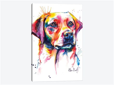 Yellow Lab I Canvas Wall Art By Weekday Best Icanvas