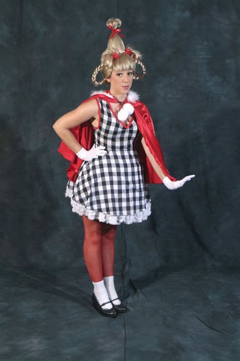 DIY Halloween Costumes Ideas Cindy Lou Who From The Grinch Stole Christmas Costume Idea Via