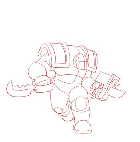 How To Draw A Warhammer 40k Ork
