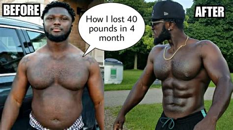 How I Lost 40 Pounds In 4 Months Fast Weight Loss Tips Youtube