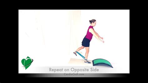 20 Min Resistance Band Workout With Slope 028 Cardiogolf® Online Studio