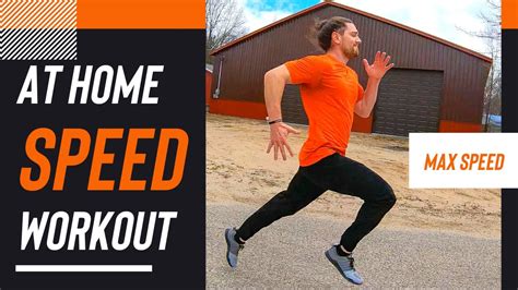 Speed Workout For Sprinters At Home Youtube
