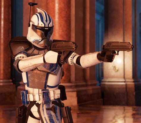 Xcoser Star Wars Battlefront Ii Arc Trooper Commander Cobalt Hero Helm
