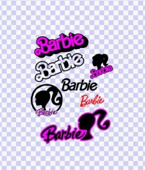 Barbie Png Svg Cutting Image Etsy