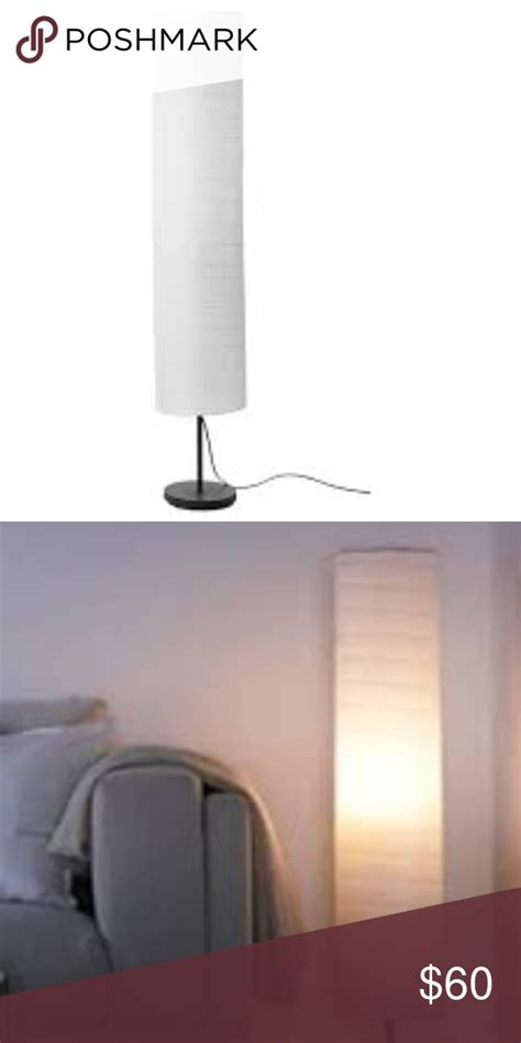 Page 1 of 1 start overpage 1 of 1. IKEA Holmo Floor lamp with LED bulb, white IKEA Holmo ...