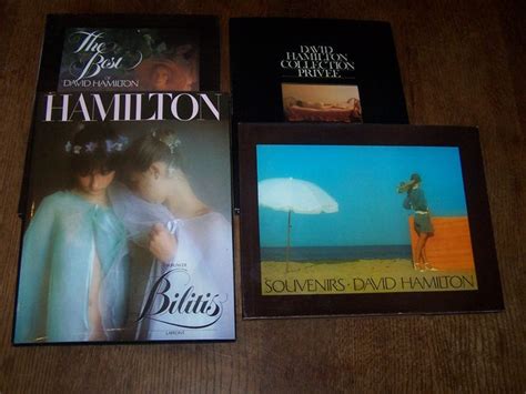 David Hamilton Collection Of 4 Photobooks And A Large Color Poster By