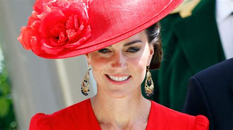 Kate Middletons Bold Monochromatic Look Scorches At 2023 Royal Ascot