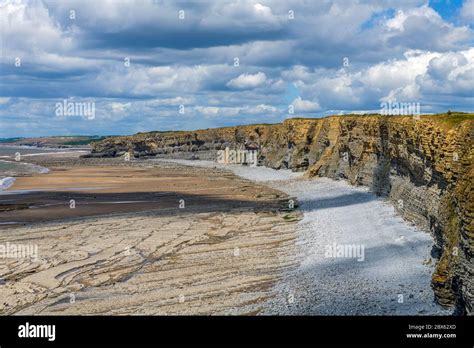 The Glamorgan Heritage Coast Along Part Of South Wales Between Nash