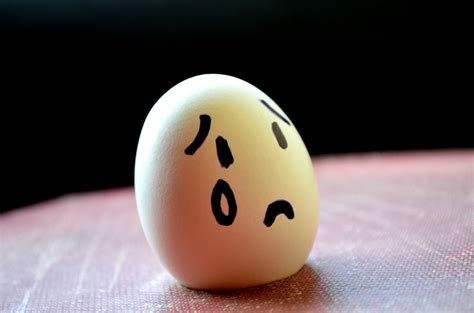 Free Photo Sad Emotion Egg