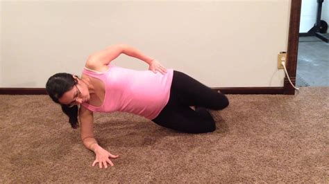 Kneeling Side Plank W Hip Abduction Youtube