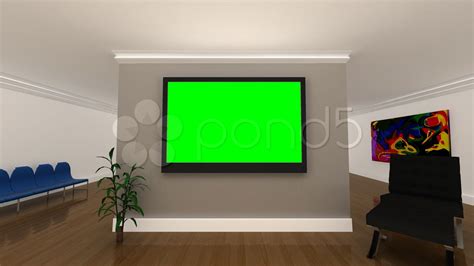 Green Screen Background Interior Office Stock Video Pond Green Screen Backgrounds Green