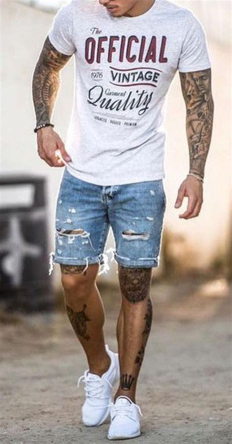 Mens Summer Casual Short Outfits Worth To Copy 61 Mens Shorts Outfits