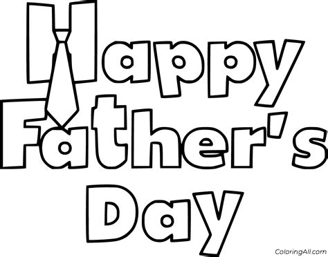 Fathers Day Coloring Pages Free Printables Coloringall