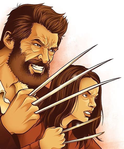 Logan And Laura Wolverine Marvel Marvel Superheroes Logan Wolverine