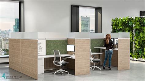 Private Sit Stand Cubicles Strong Project