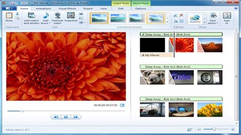 You can add photos and videos n the timeeline just using drag and drop. Movie Maker download | PCRIVER