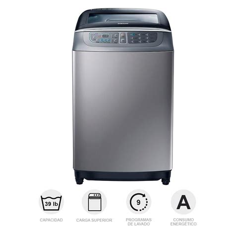 The samsung fully automatic washing machine makes washing your clothes very easy with its advanced features. Lavadora Samsung Wobble Carga Superior 39 Lb - 18 Kg S ...