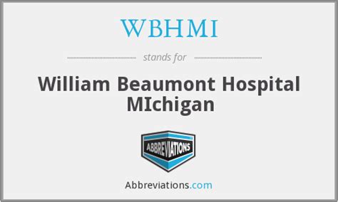 William Beaumont Hospital Logo Logodix