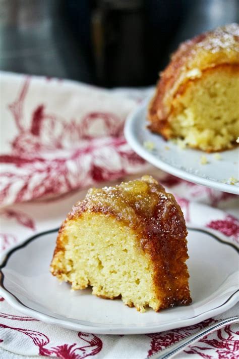 Pour batter into prepared bundt pan. Lemon Bundt Cake | Karen's Kitchen Stories