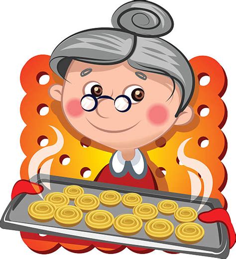 Grandma Cookies Illustrations Royalty Free Vector Graphics And Clip Art