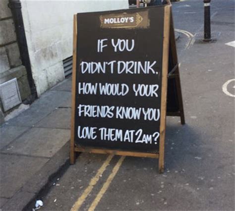 40 Funny And Creative Bar Signs Thatll Make You Step In And Grab A