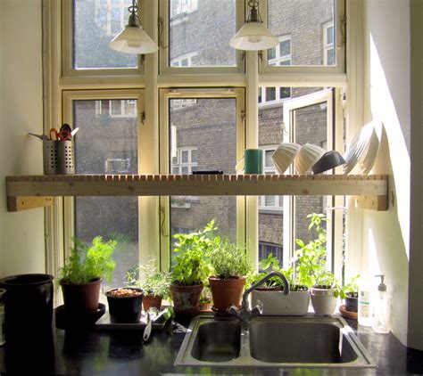 How To Decorate Garden Windows For Kitchens So That The Windows Look