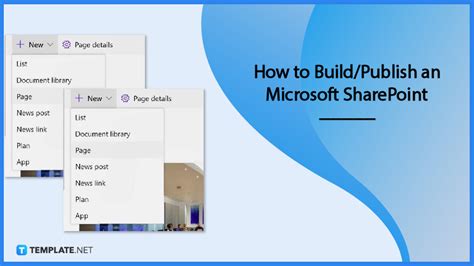 How To Buildpublish In Microsoft Sharepoint