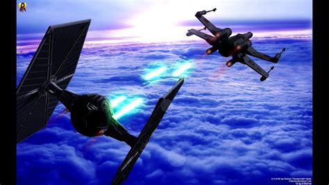 In 1 vs 1, i bet for tie. TIE FIGHTER vs X WING DIORAMA! - YouTube