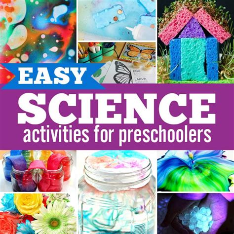 🧪 100 Easy Science Activities For Preschoolers