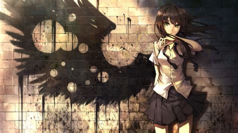 Top Inspirasi Manga Girl Shadow 1080p Lukisan Abstrak