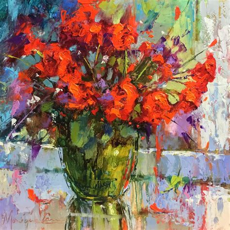 Bold And Beautiful Abstract Floral Paintings Abstract Flower