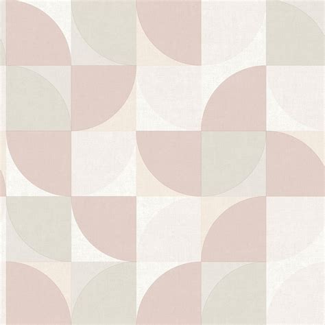 Concept Geometric Wallpaper Blush Pink Grey Wallpaper From I Love Wallpaper Uk