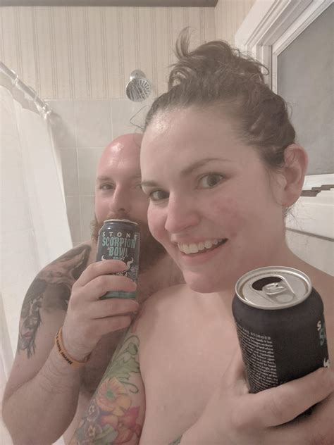 Girl In Shower With A Beer Xxx Porn