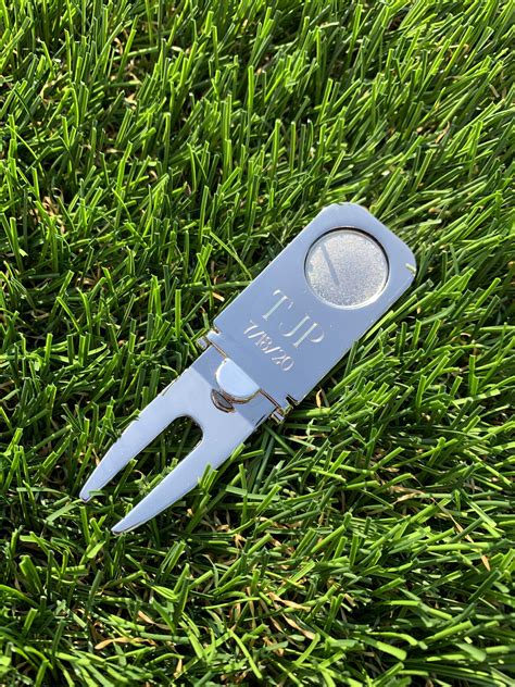 Personalized Golf Divot Tool With Cigar Holder Donebetter