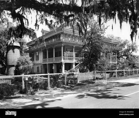 San Francisco Plantation House Black And White Stock Photos And Images