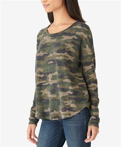 Home / hacci color block sweater knit top. Lucky Brand Hacci-Knit Camo-Print Top & Reviews - Tops ...