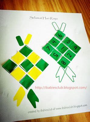 How To Draw Bunga Raya : Festival Special Ketupat Free Printable from ...