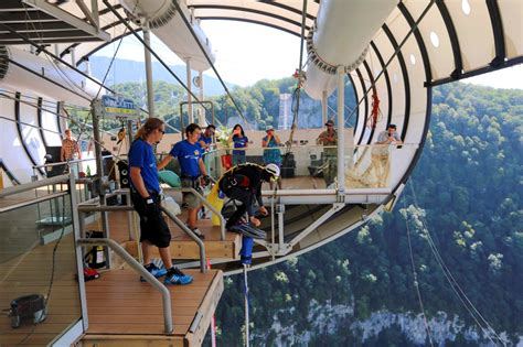 Take A Terrifying Walk Along The World’s Longest Footbridge Abc News