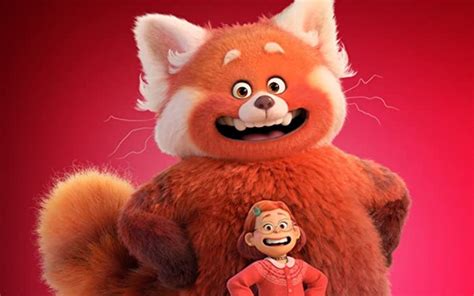 Garota Vira Panda Vermelho Gigante Em Turning Red Novo Filme Da Pixar