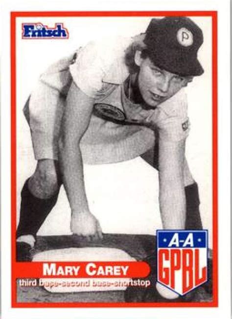 2000 Aagpbl Series 3 Baseball 354 Mary Carey Peoria Redwings Rc Rookie Official All