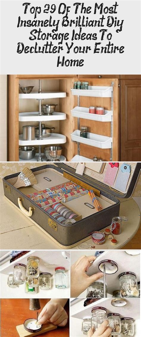 Top 29 Of The Most Insanely Brilliant Diy Storage Ideas To Declutter