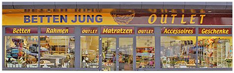 Auf dieser seite finden sie die wichtigsten daten zu betten jung gmbh in hachenburg aufgeführt, wie die adresse, die ansprechpartner und die kommunikationsdaten; Ausstellungsware und Einzelstücke zum Outletpreis
