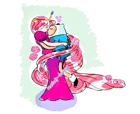 Adventure Time Anime Finn And Princess Bubblegum Kiss